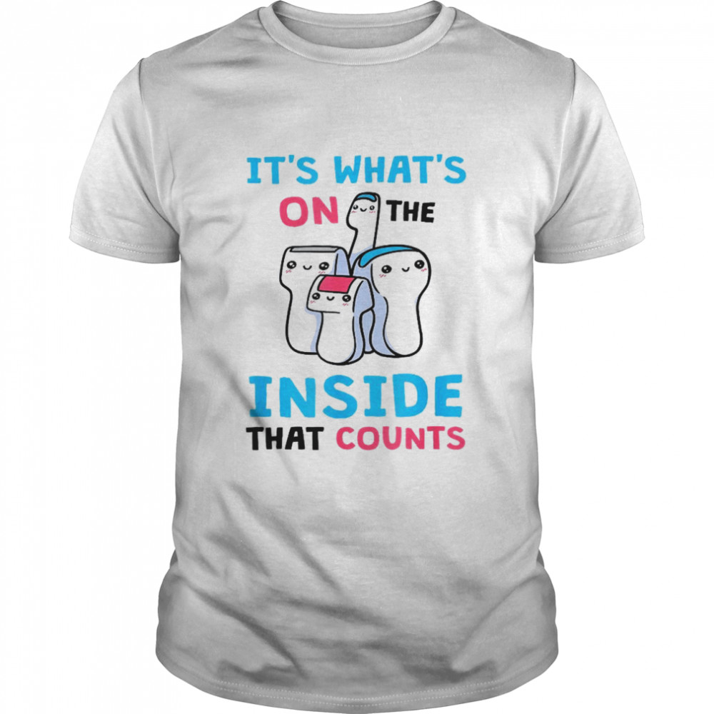 It’s What’s on The Inside That Counts Sonographer  Classic Men's T-shirt