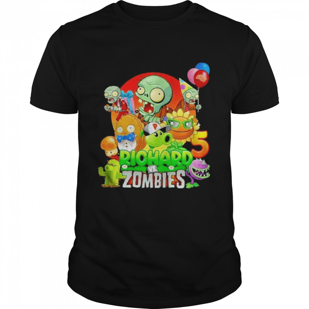 Plants vs zombies Birthday Shirt