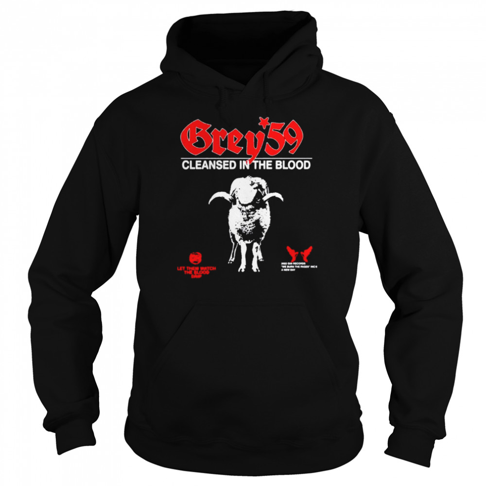 G59 Cleansed In The Blood shirt Unisex Hoodie