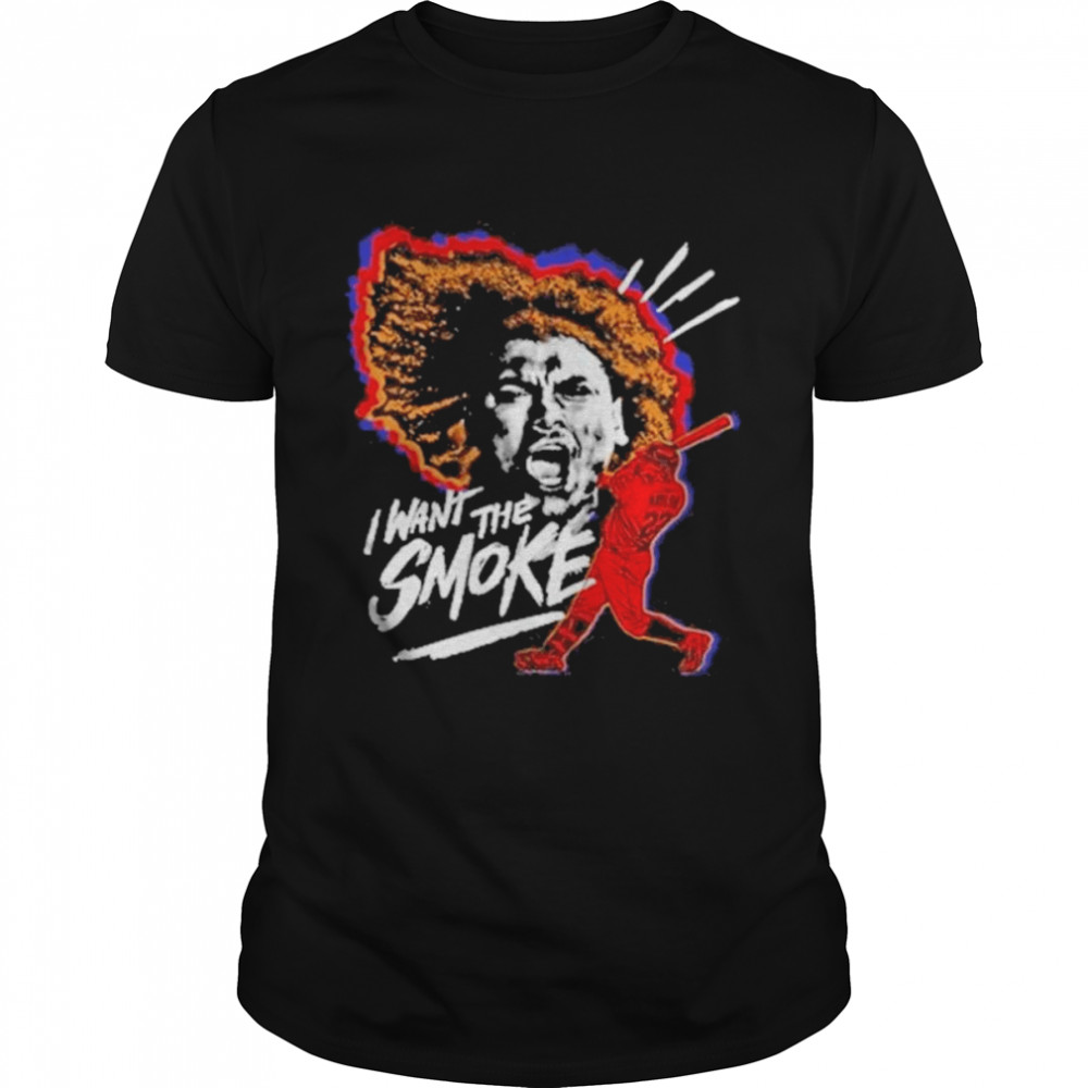 Josh naylor I want the smoke shirt