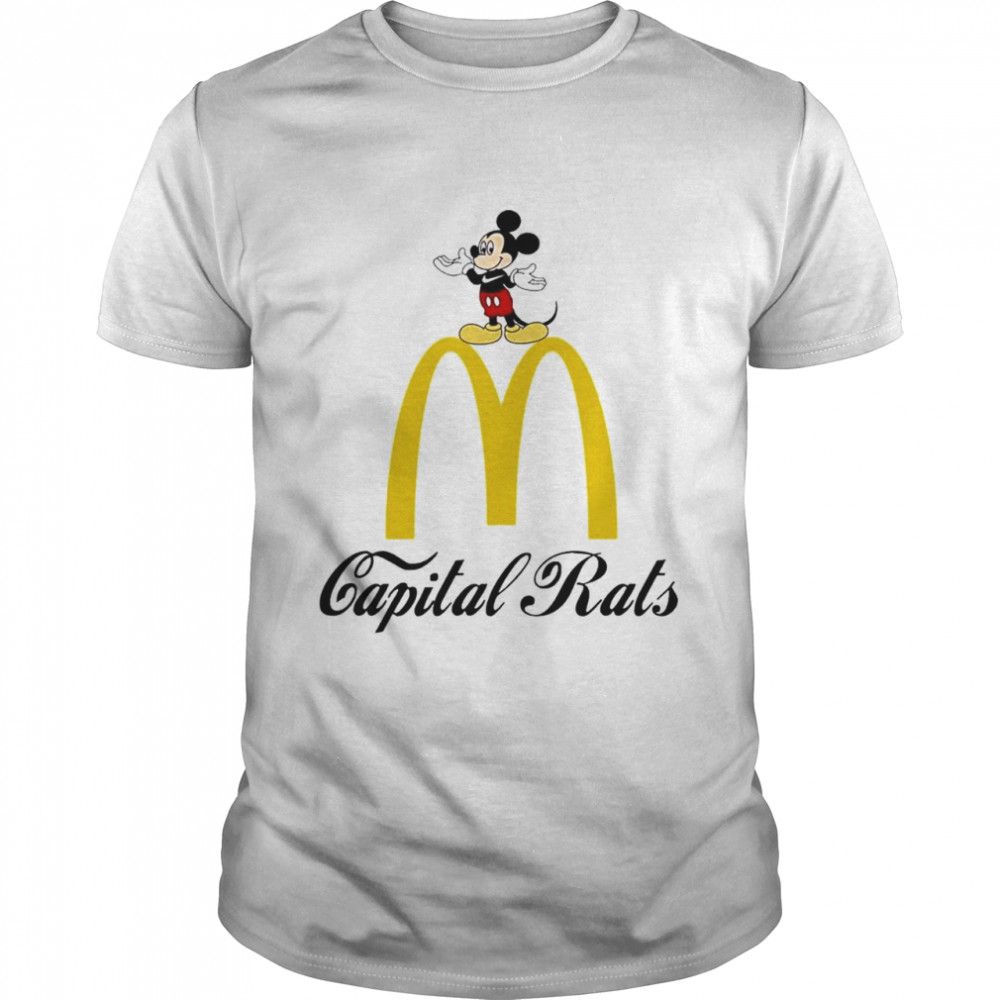 Mickey Mouse McDonald’s Capital Rats shirt