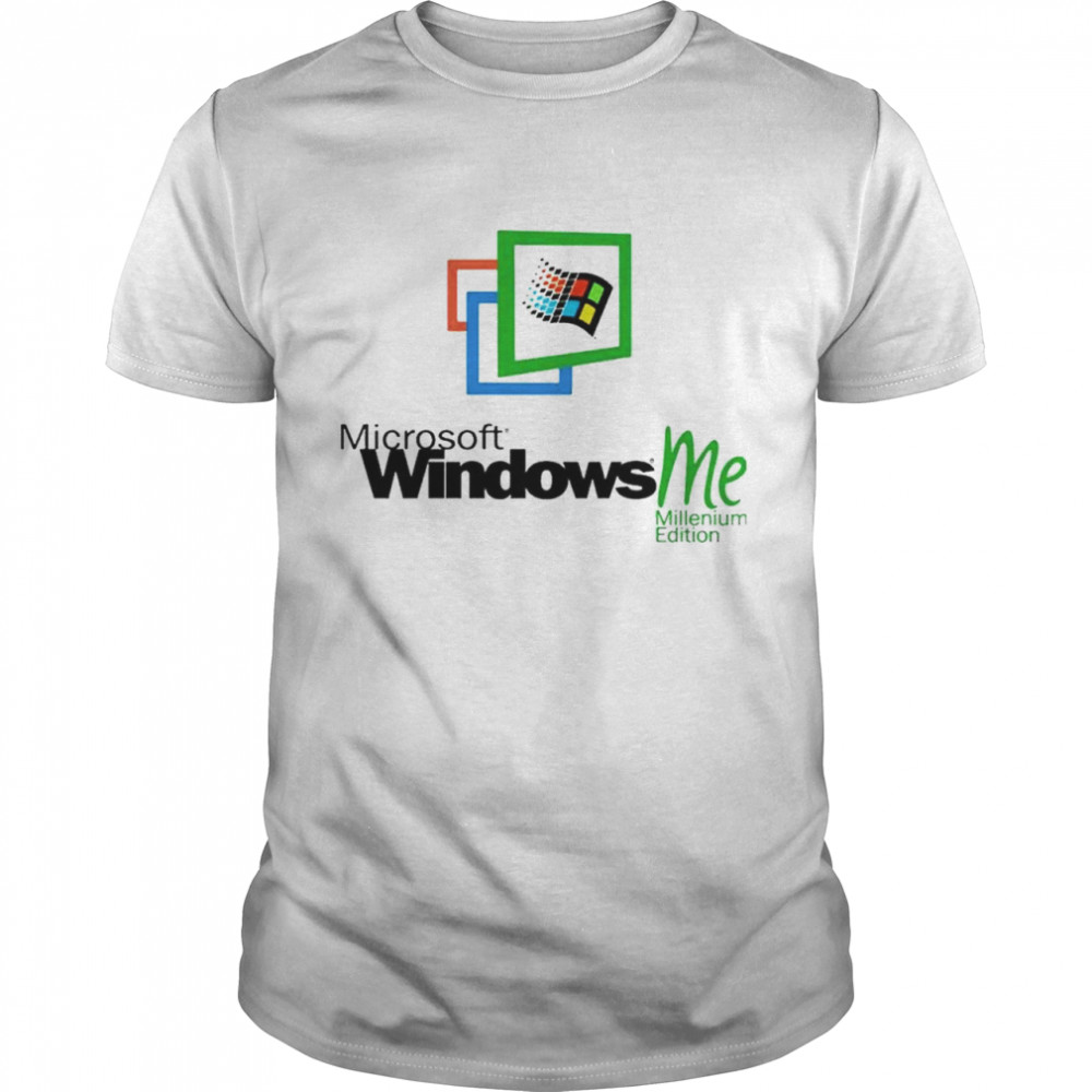 Microsoft Windows Me Millennium Edition shirt