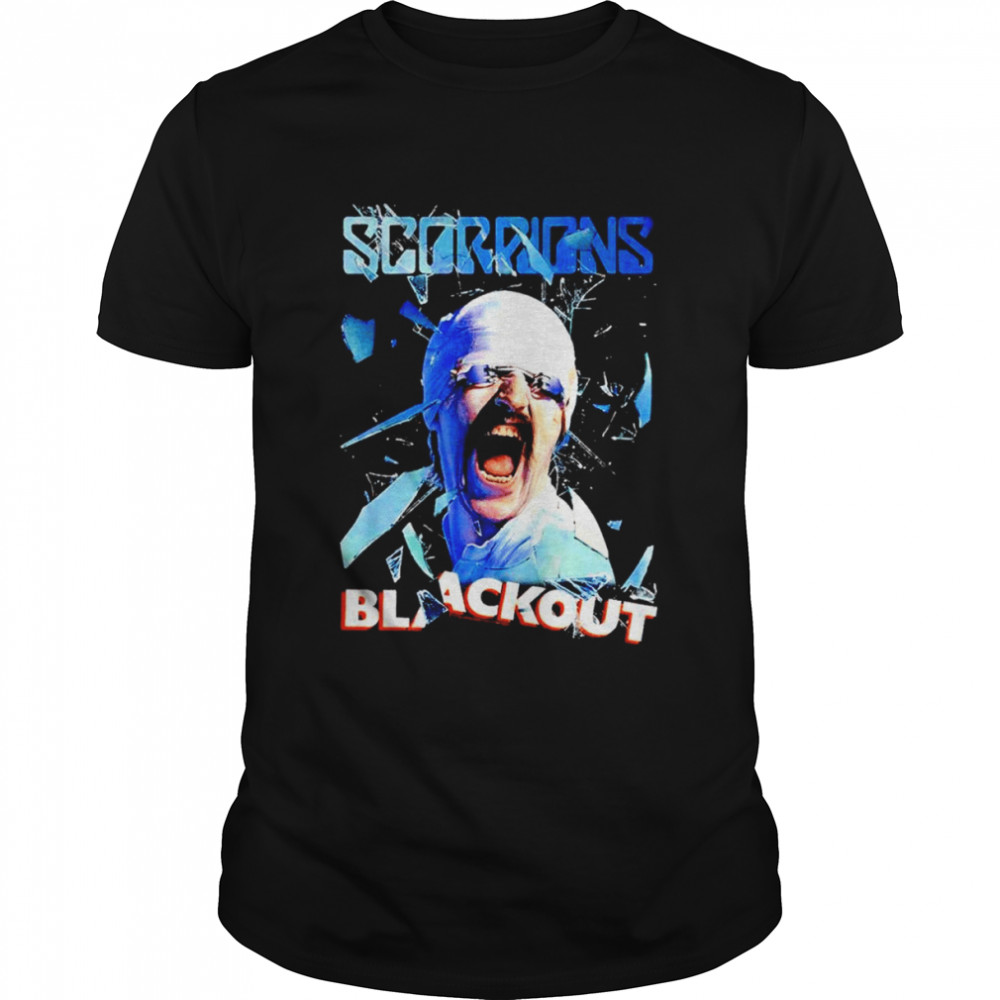 Scorpions Special Order Blackout shirt