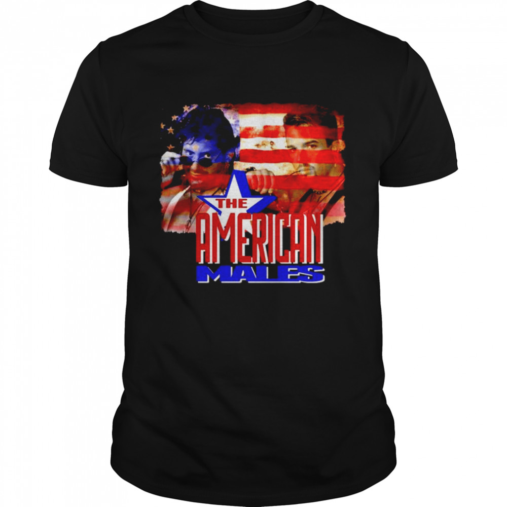Scotty Riggs The American Males flag shirt