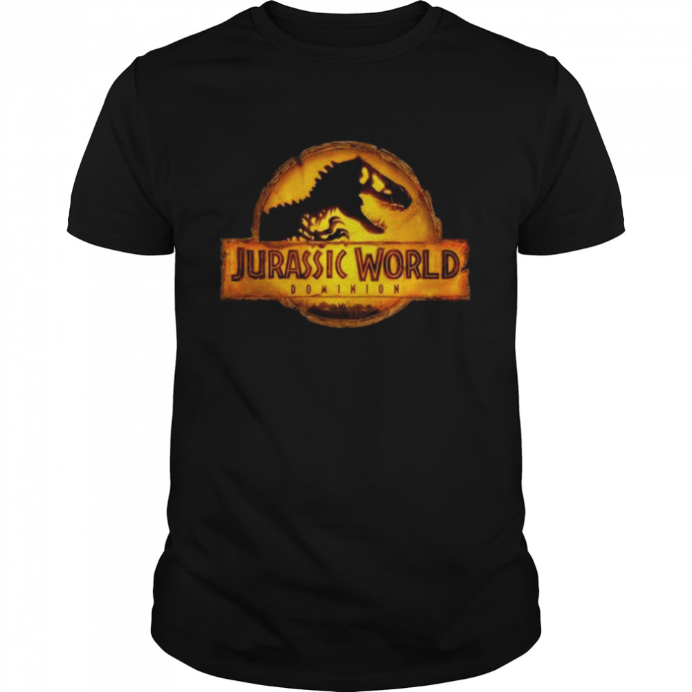 Jurassic world dominion t-rex logo shirt