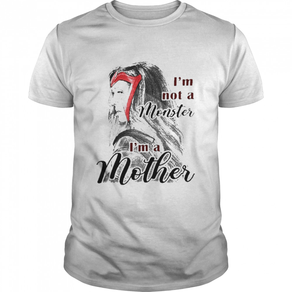 Scarlet Witch I’M Not A Monster I’M A Mother  Classic Men's T-shirt