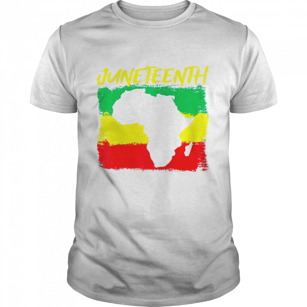 VintageAfrikaKarte, Junetzehnt, Afrikanischer Amerikaner, Juni Raglan  Classic Men's T-shirt