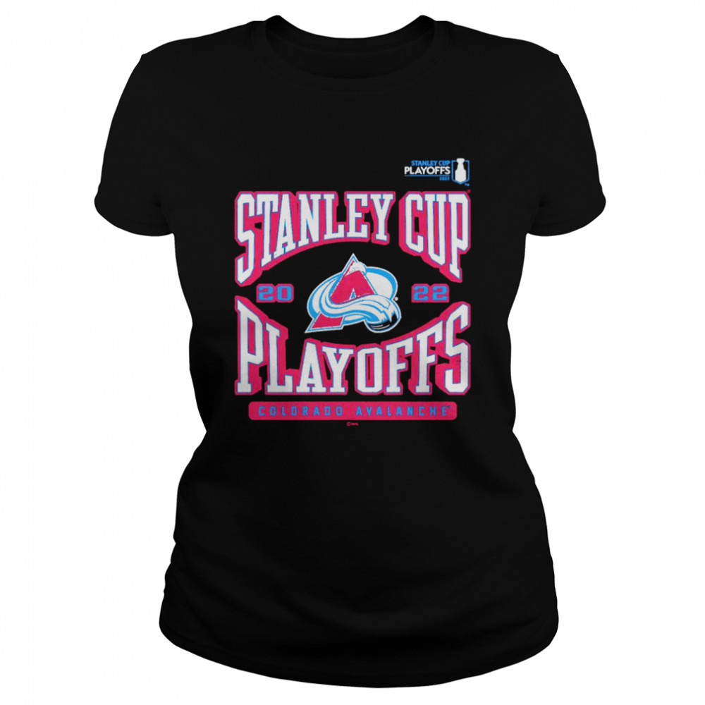 Colorado Avalanche 2022 Stanley Cup Playoffs shirt Classic Women's T-shirt
