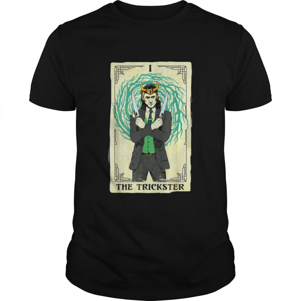 Marvel Loki Trickster Tarot T- Classic Men's T-shirt