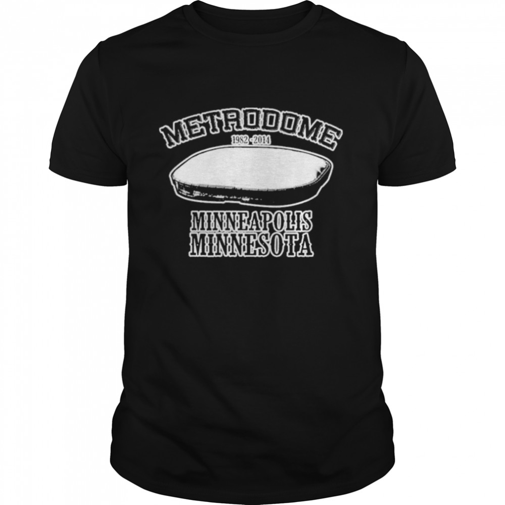Metrodome minneapolis Minnesota the metrodome stadium shirt Classic Men's T-shirt