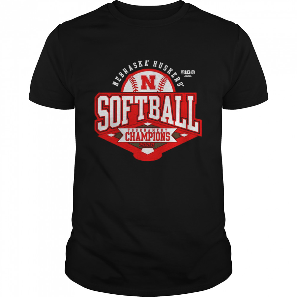 Nebraska Huskers Softball Tournament Champions 2022 T- Classic Men's T-shirt