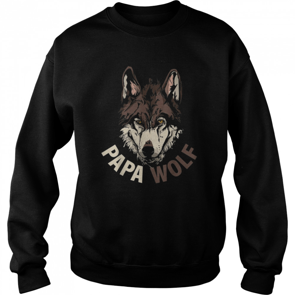 Papa Wolf  Unisex Sweatshirt