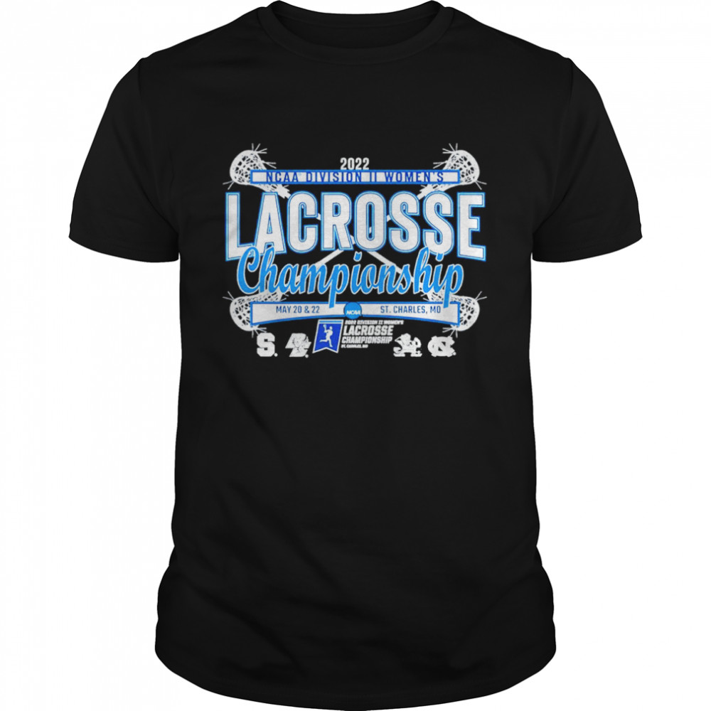 2022 NCAA Division II Women’s Lacrosse Championship shirt