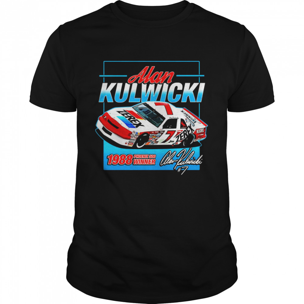 Alan Kulwicki Nascar Champion Retro Style shirt