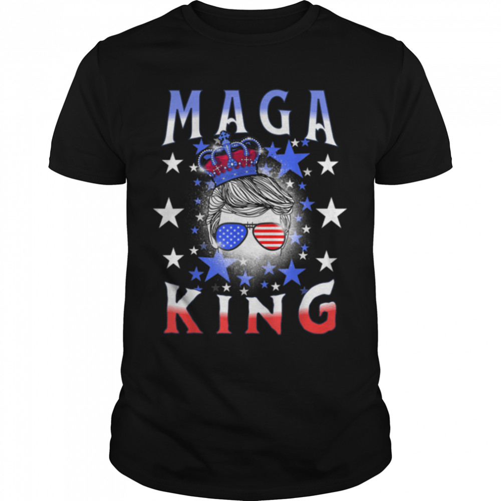 Anti Joe Biden Ultra Maga The Return Of The Great Maga King T- B0B1F4DL8R Classic Men's T-shirt