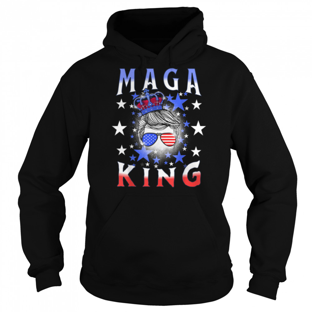 Anti Joe Biden Ultra Maga The Return Of The Great Maga King T- B0B1F4DL8R Unisex Hoodie