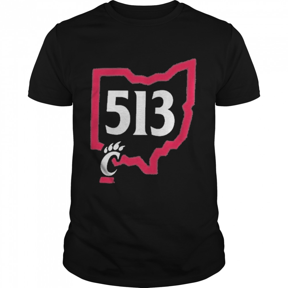 Champion Black Cincinnati Bearcats 513 T-Shirt