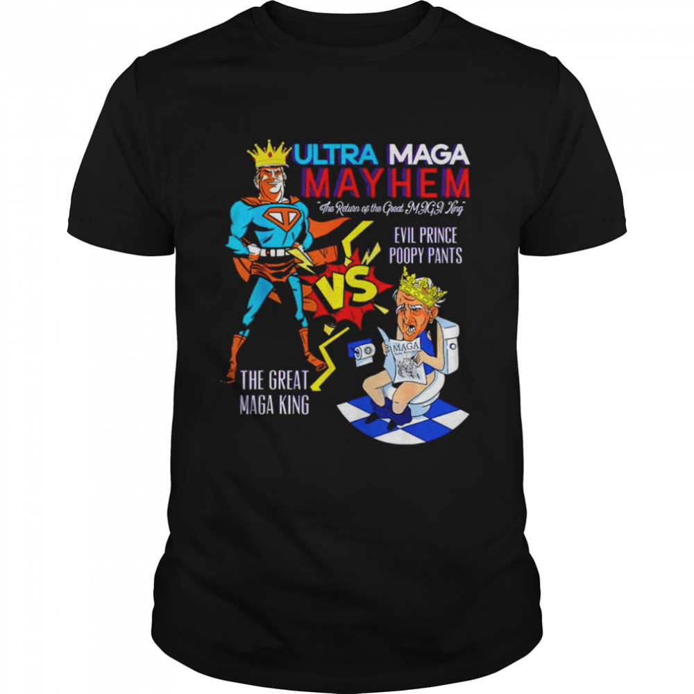 Great MAGA King Donald Trump Biden USA shirt