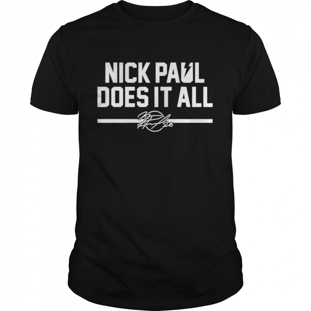 Nick Paul does it all shirt Classic Men's T-shirt