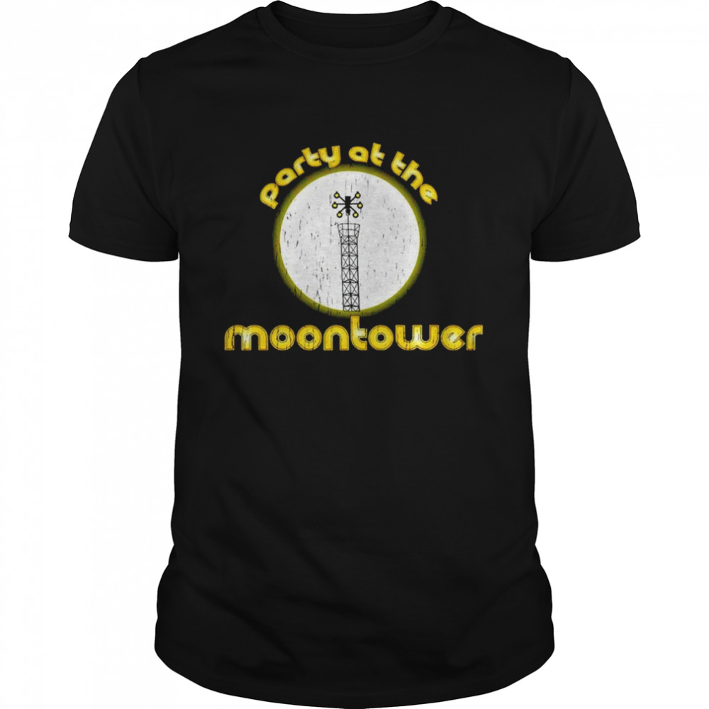 Party at the moontower shirt Classic Men's T-shirt