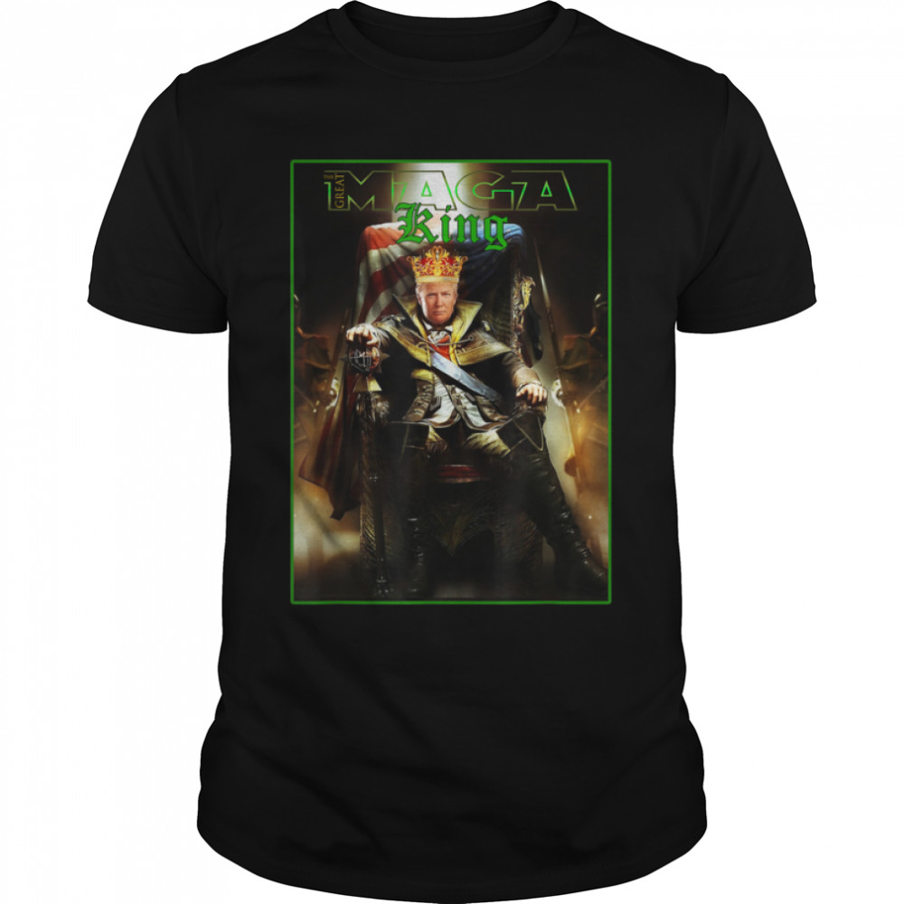 The Great Maga King Trump 2024 T- B0B1F3K9FC Classic Men's T-shirt