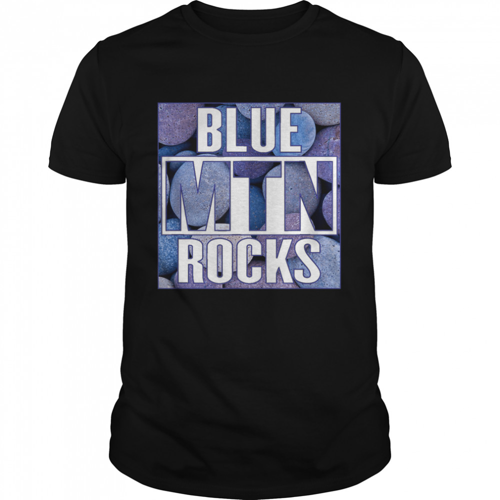 Blue Mountain Rocks light shirt Classic Men's T-shirt