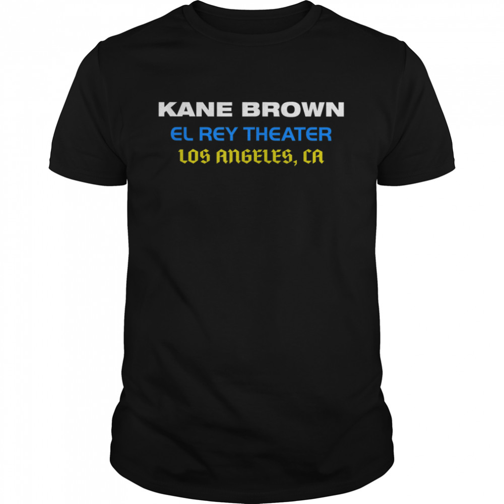 Kane Brown El Rey Los Angeles T-Shirt
