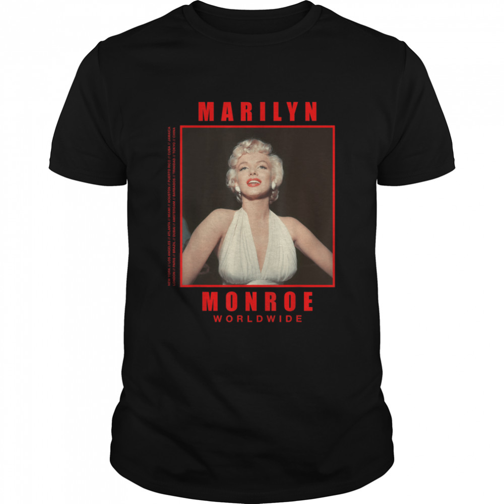 Marilyn Monroe Worldwide T-Shirt