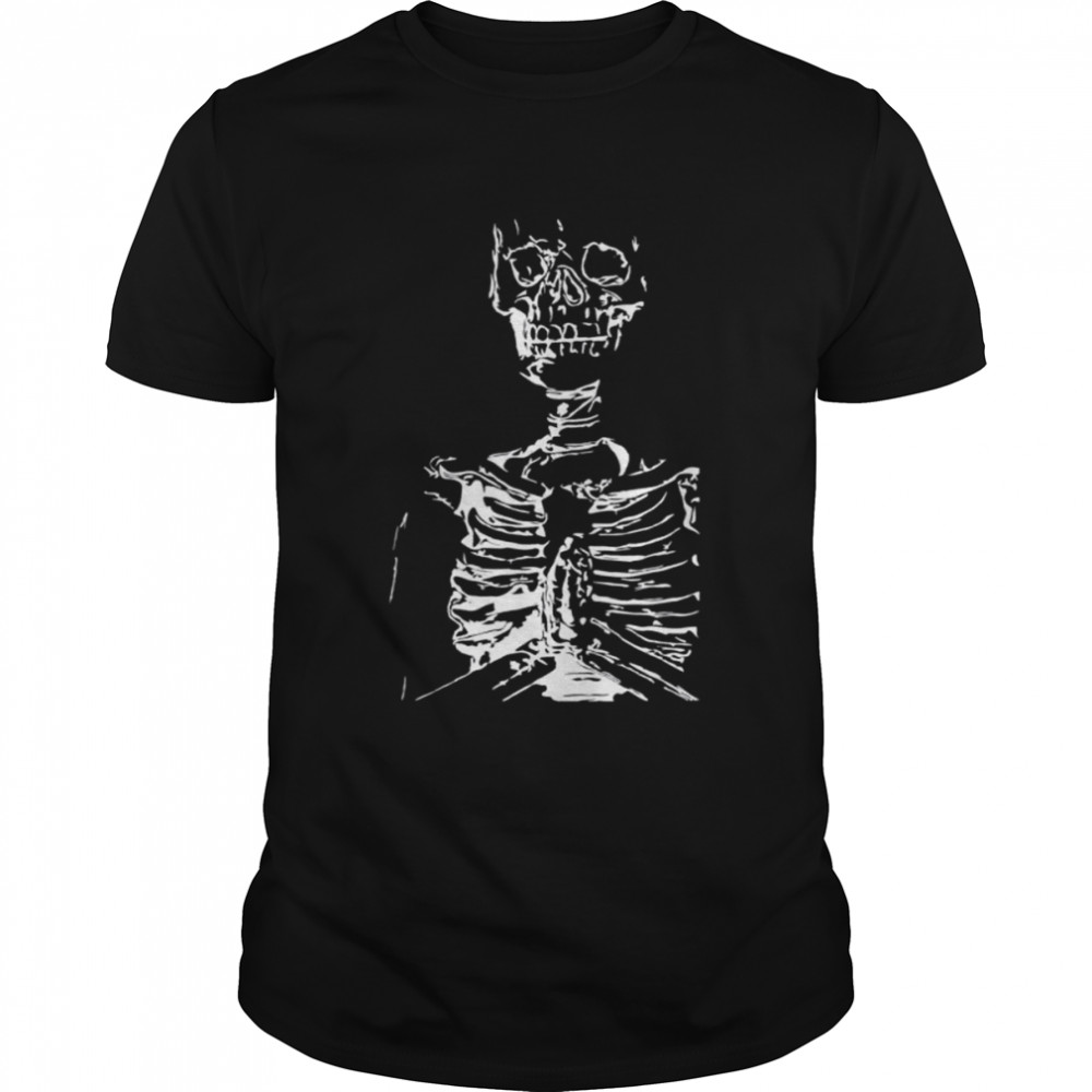 Prayer hands skeleton shirt