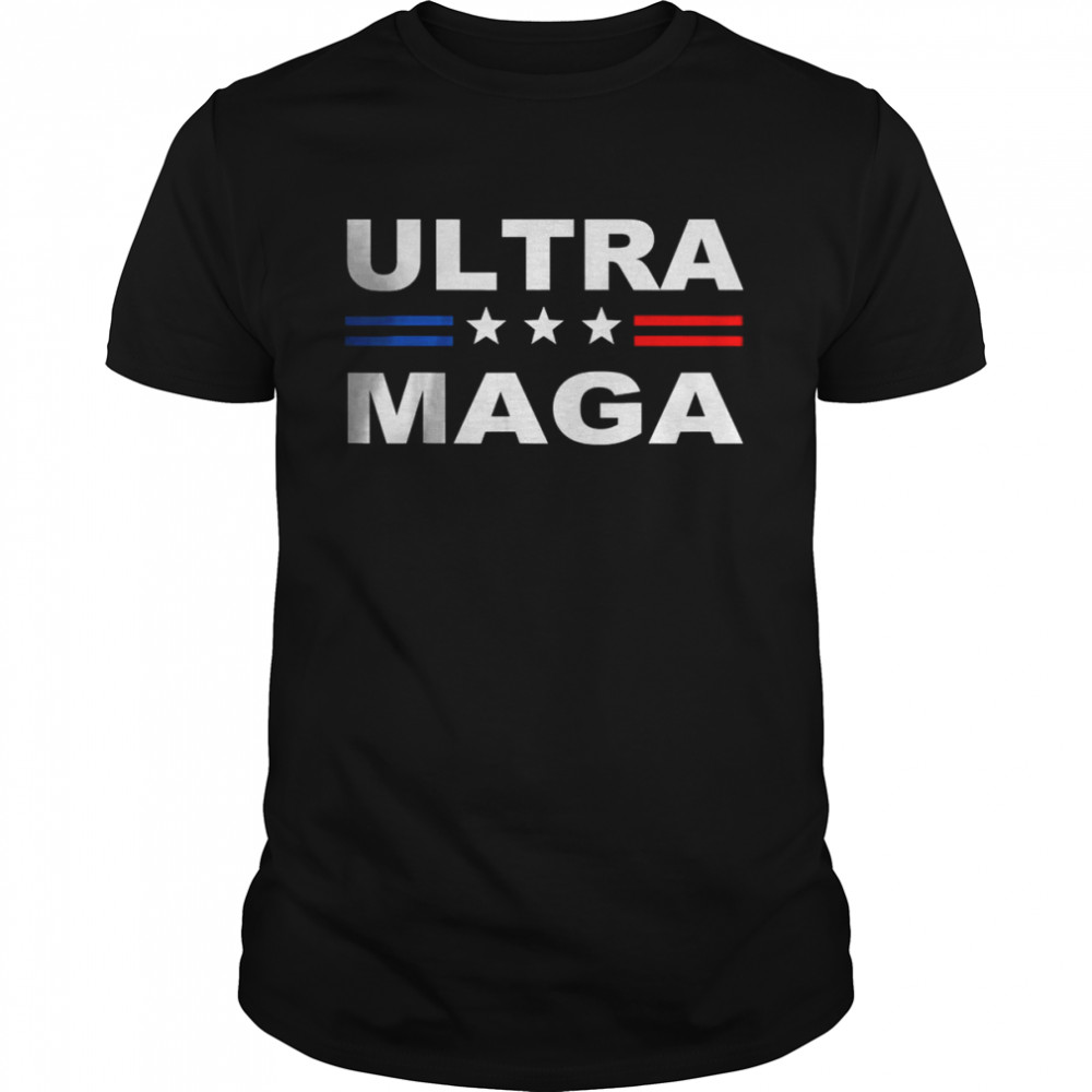 Ultra Maga US Flag, Proud Ultra Maga T- Classic Men's T-shirt