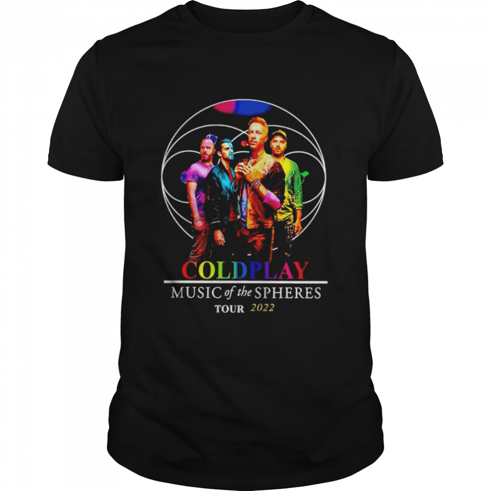 2022 Retro Coldplay Music Of The Spheres Tour shirt