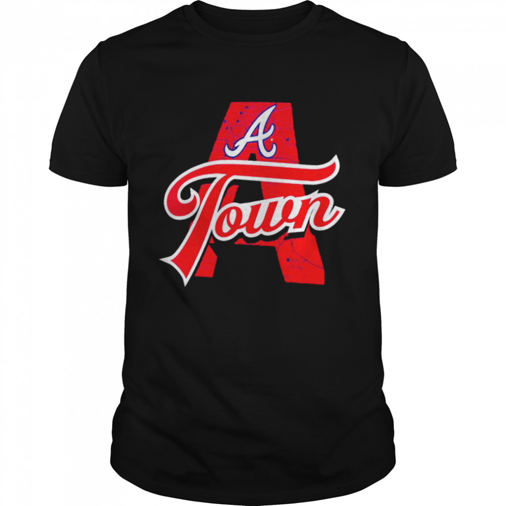 Atlanta Braves A-Town Hometown Collection shirt Classic Men's T-shirt