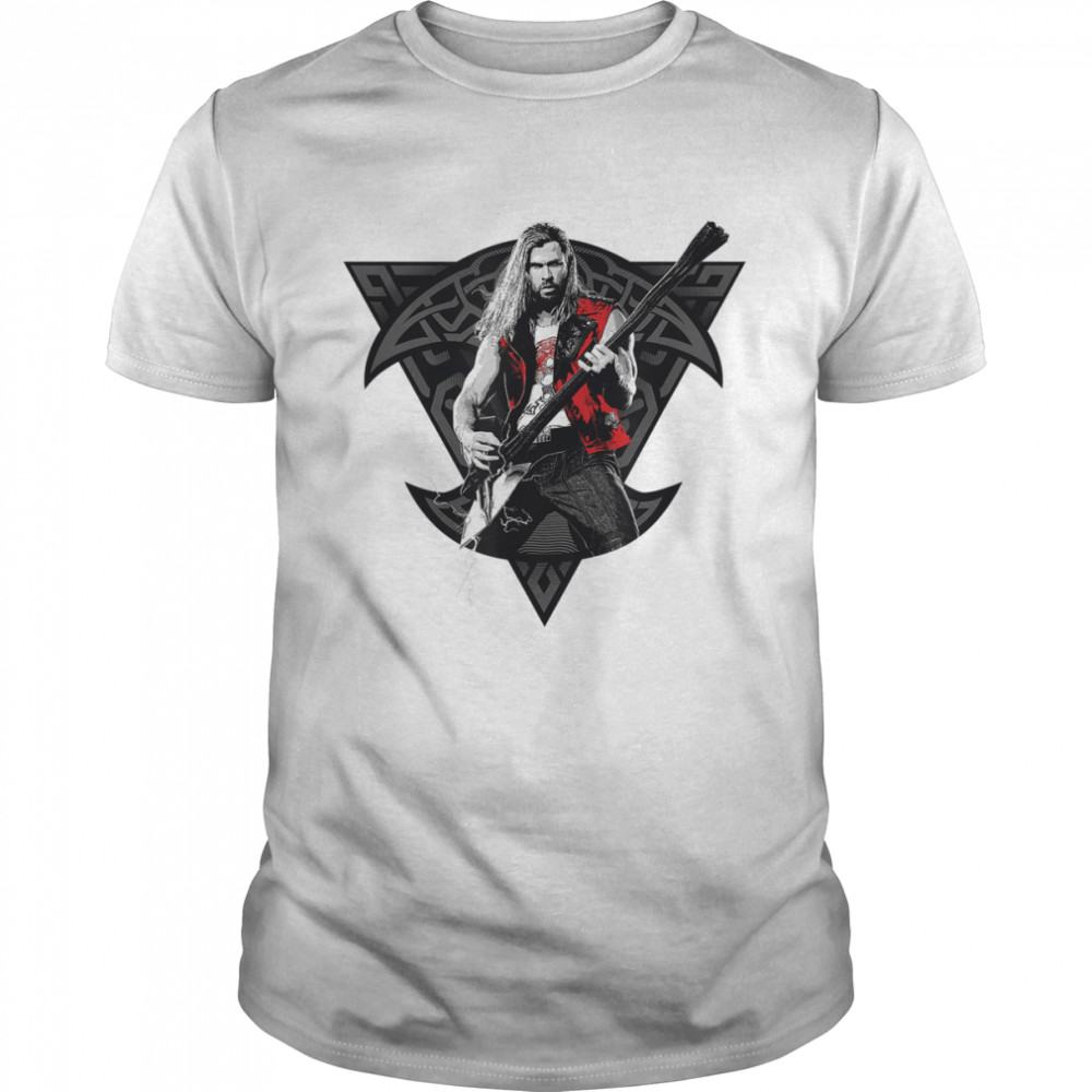 Love and Thunder Thor Viking Rocker T- Classic Men's T-shirt
