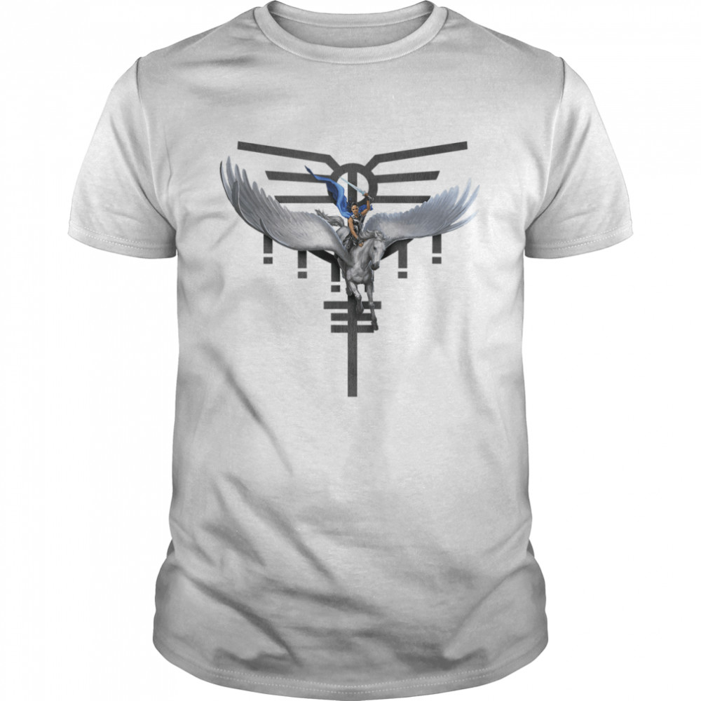 Love and Thunder Valkyrie And Pegasus T- Classic Men's T-shirt