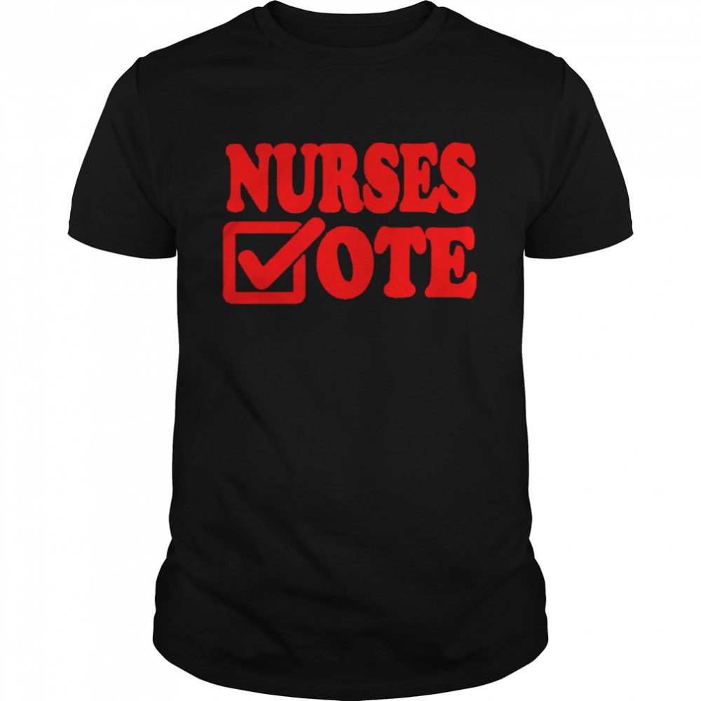 Nurses Vote  Classic Men's T-shirt