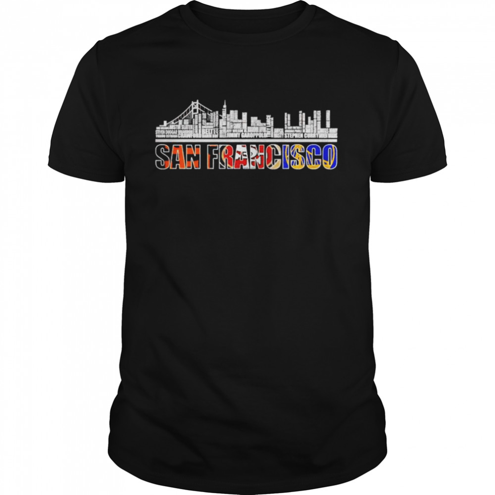 san Francisco city sport teams shirt