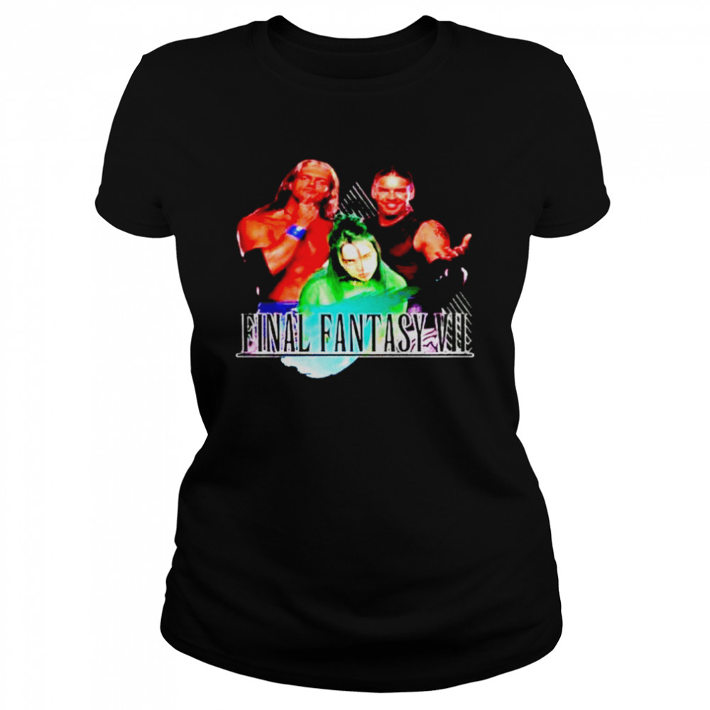 final Fantasy VII Billie with Edge and Christian shirt Classic Women's T-shirt