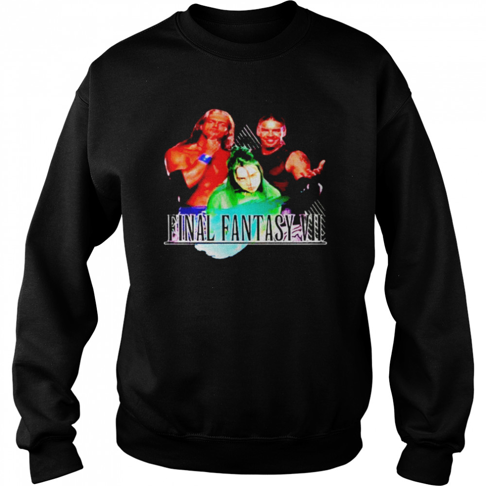 final Fantasy VII Billie with Edge and Christian shirt Unisex Sweatshirt