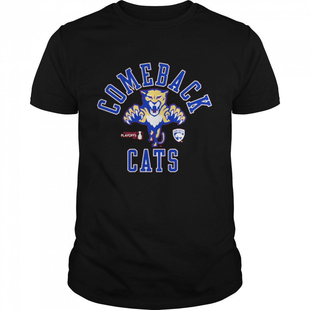 florida Panthers 2022 Stanley Cup Playoffs comeback cats shirt