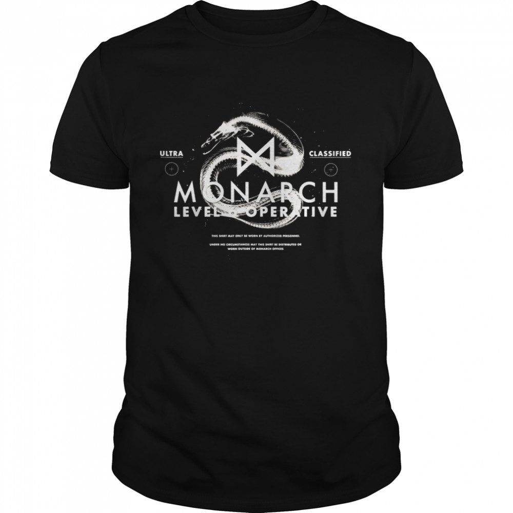 Godzilla vs Kong Official Monarch OperativeShirt Shirt