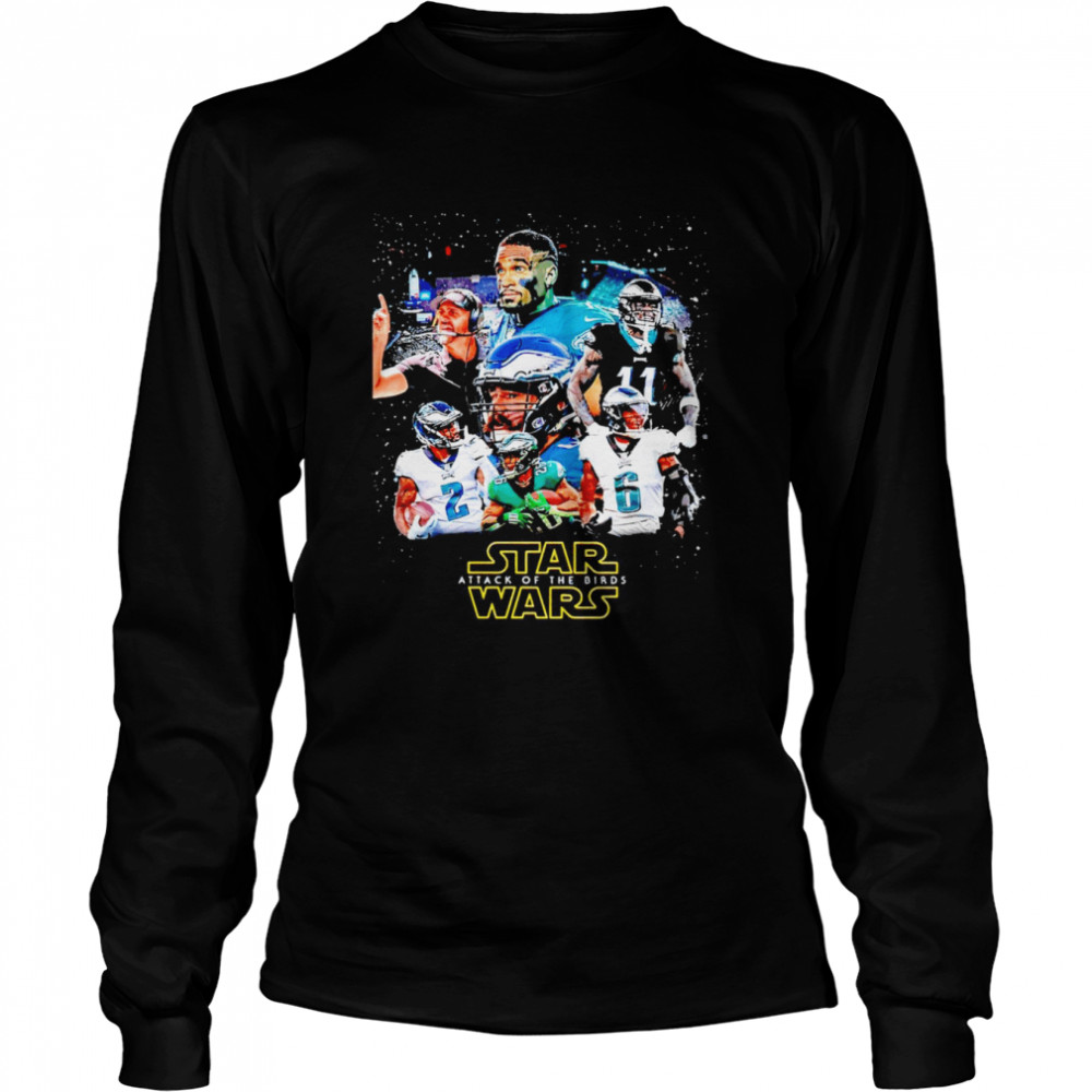 Star Wars Attack Of The Birds 2022 T-shirt Long Sleeved T-shirt