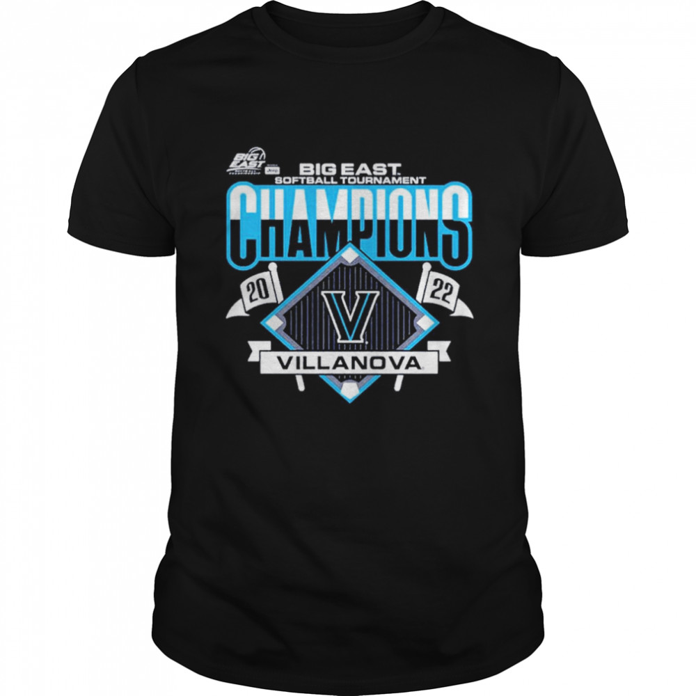 Villanova Wildcats 2022 Big East Softball Champs shirt