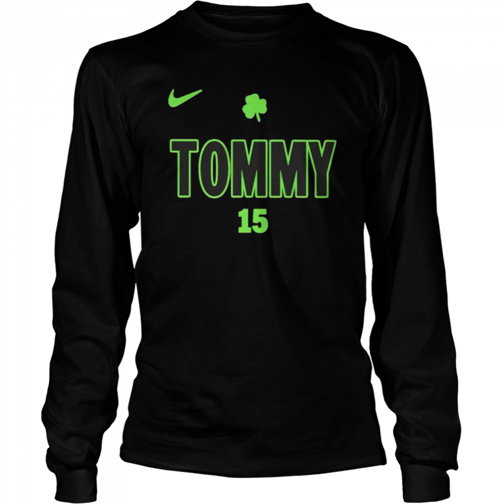 boston Celtics Tom Heinsohn nike 15 shirt Long Sleeved T-shirt