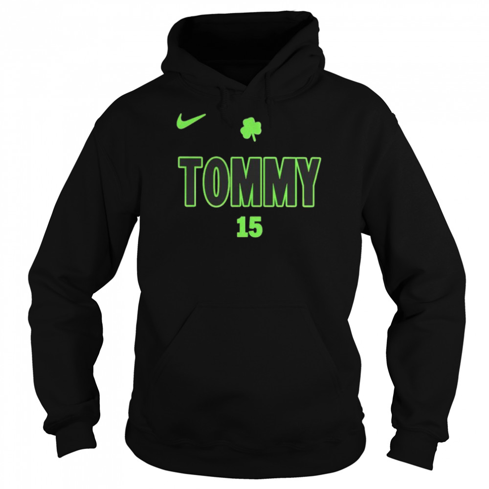 boston Celtics Tom Heinsohn nike 15 shirt Unisex Hoodie