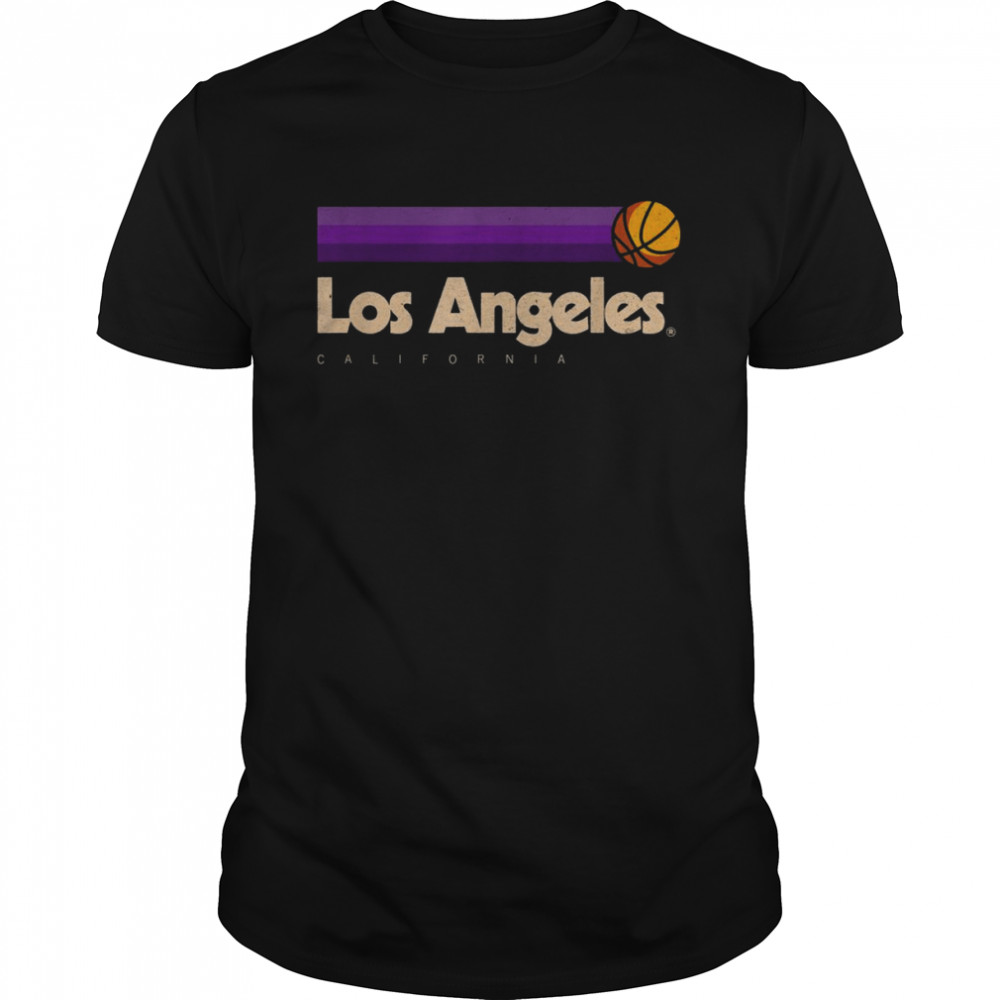 Los Angeles Basketball BBall City California Los Angeles  Classic Men's T-shirt