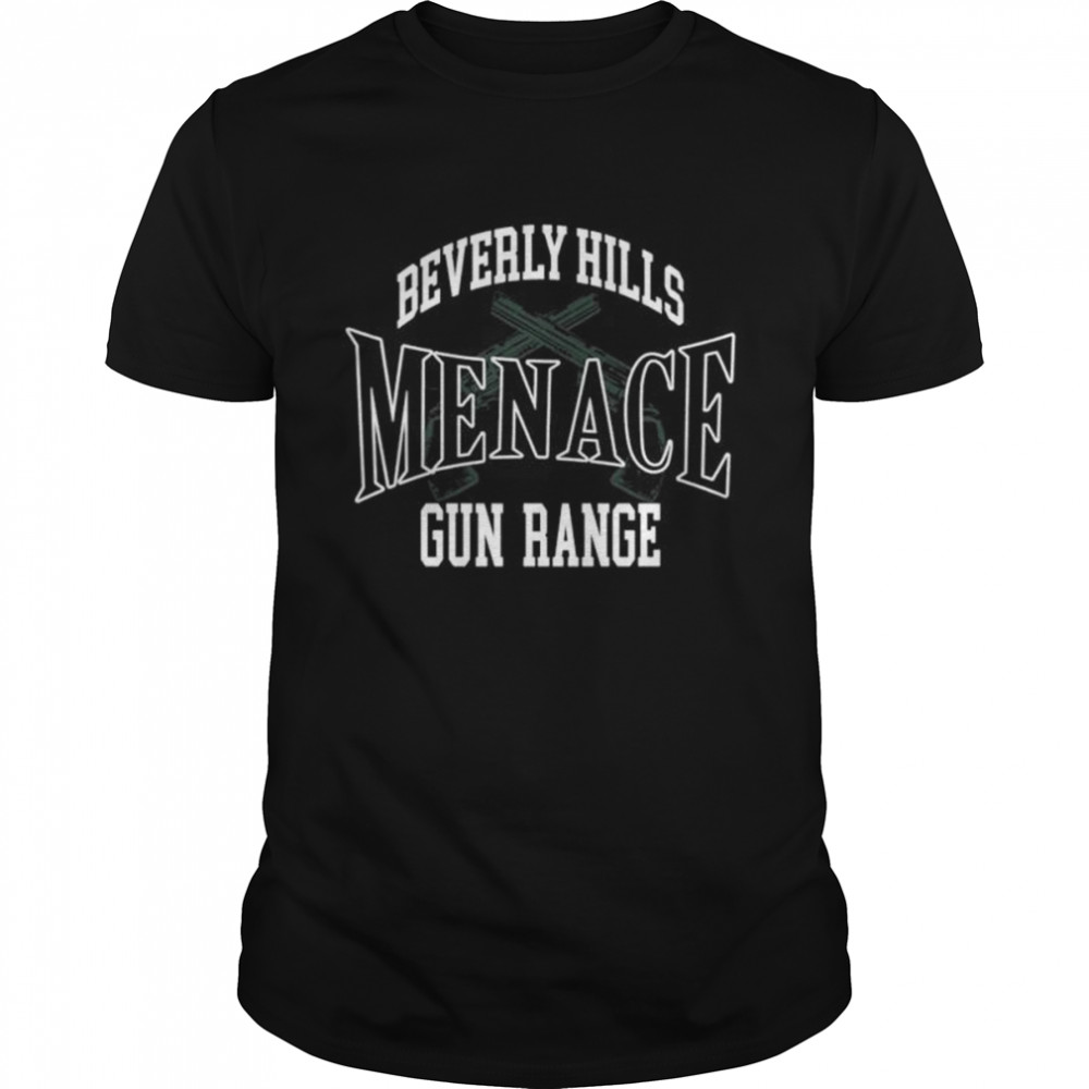 Teven menace beverly hills menace gun range shirt Classic Men's T-shirt