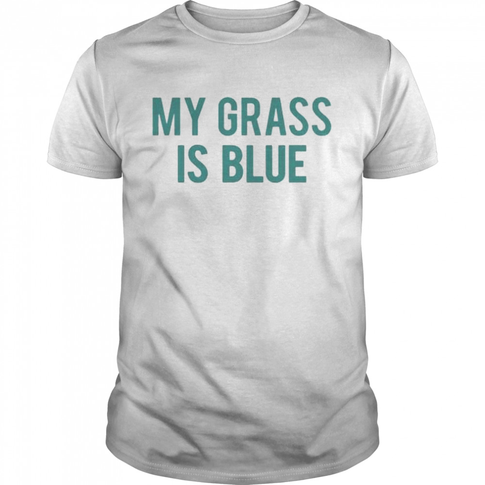 Alex the pirate my grass is blue shirt Classic Men's T-shirt