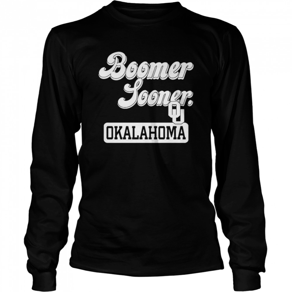Boomer Sooner Okalahoma T- Long Sleeved T-shirt