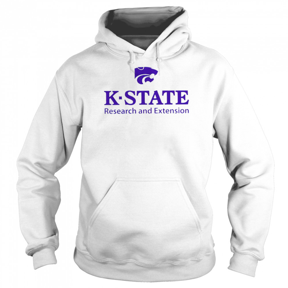 K-State Research and Extension logo T-shirt Unisex Hoodie