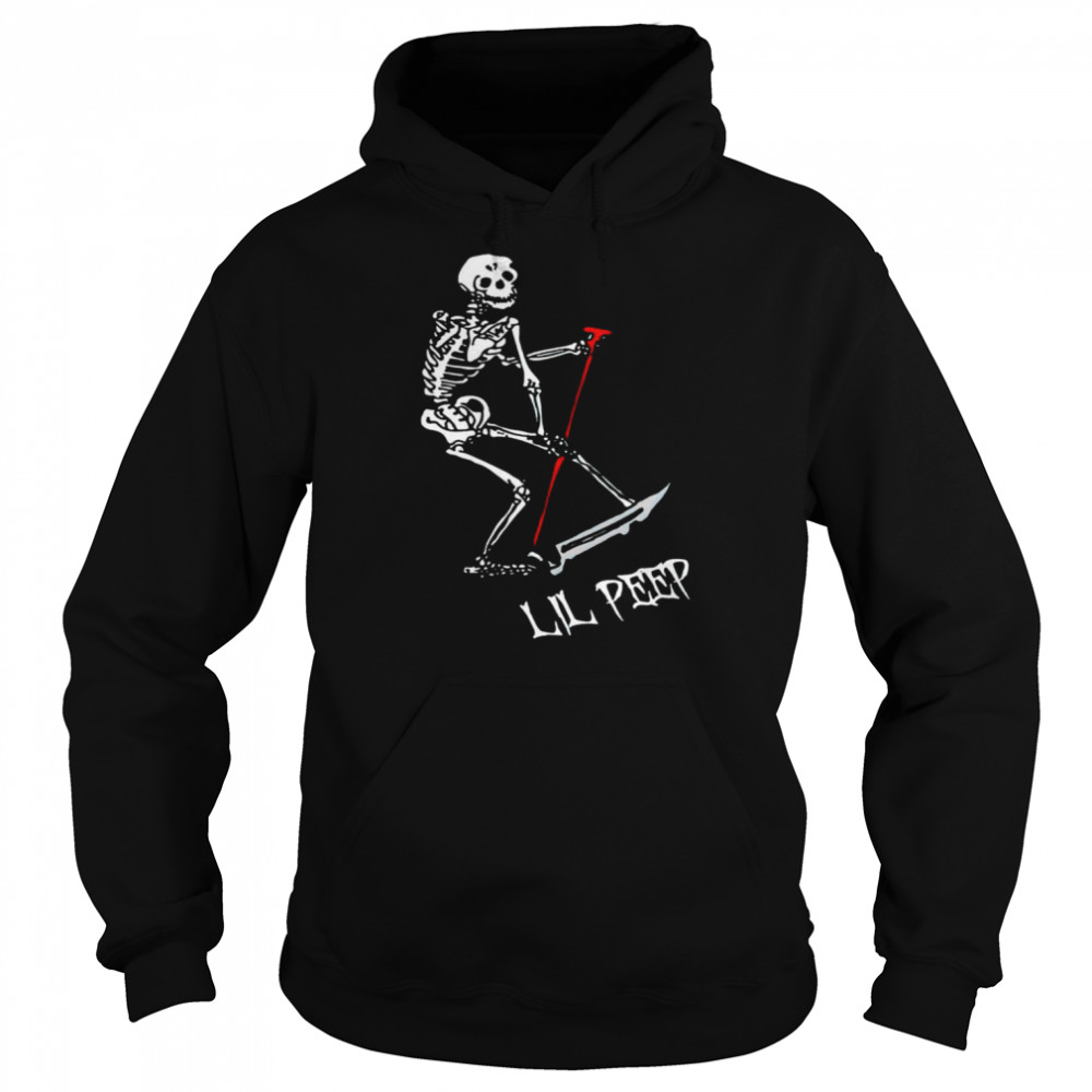 Lil Peep Og Skeleton 2022 T-shirt Unisex Hoodie
